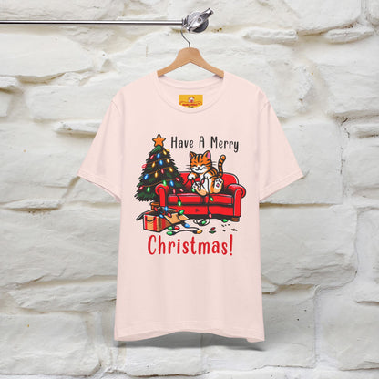 "Have A Merry..." |Funny Cat  T-Shirt | Nunu&Miao Studio