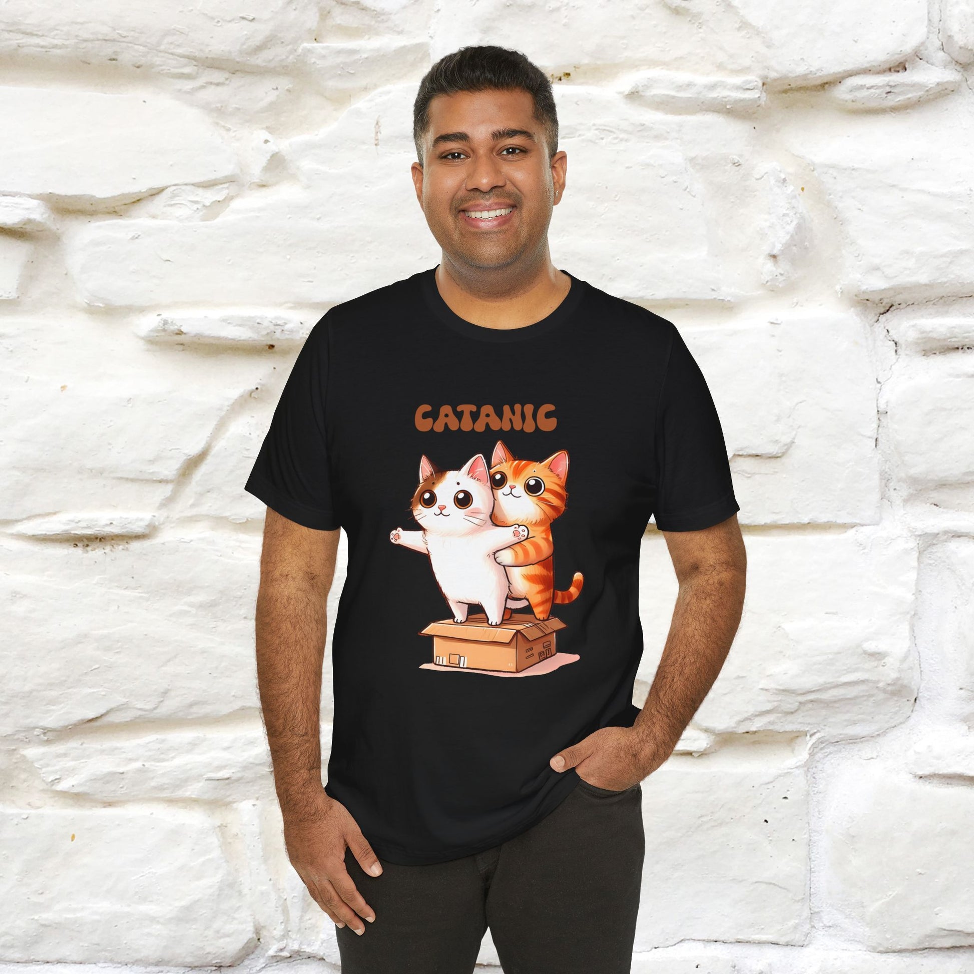 ''Catanic'' Cat T-Shirt | Nunu&Miao Studio - Nunu&Miao Studio