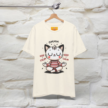 Ommm, Keep Calm | Relaxed Cat Shirt for Men & Women | 100% Cotton* - Nunu&Miao Studio