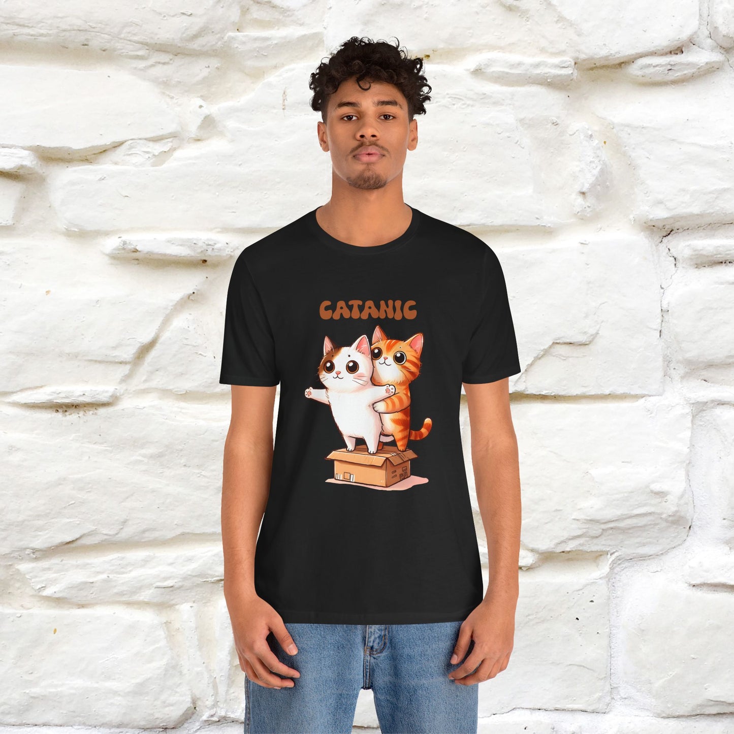 ''Catanic'' Cat T-Shirt | Nunu&Miao Studio - Nunu&Miao Studio