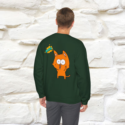 "OMG'' |Cat Sweatshirt | Nunu&Miao Studio