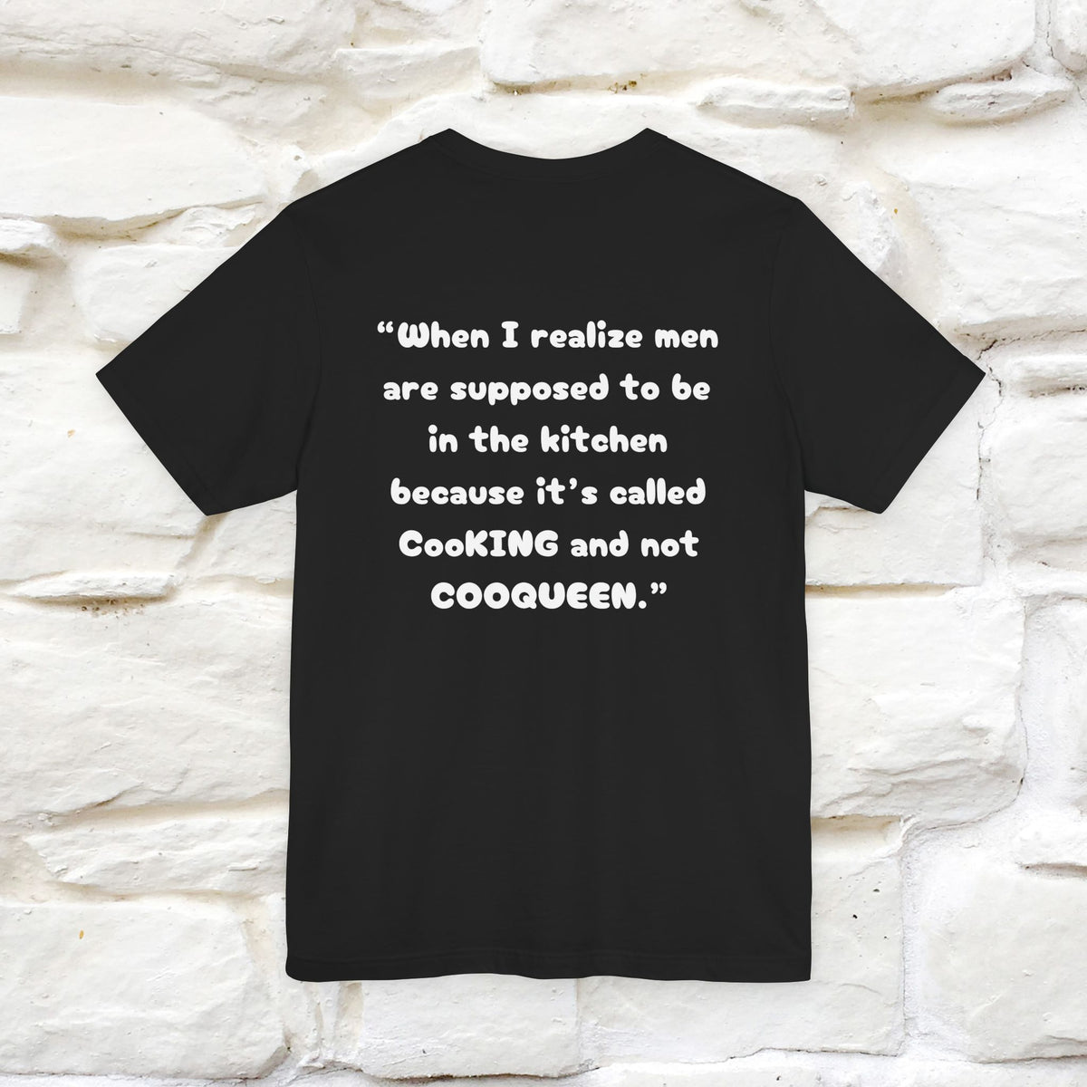 ’“When I realize men are ...." Funny Cat T-Shirt | Nunu&Miao Studio