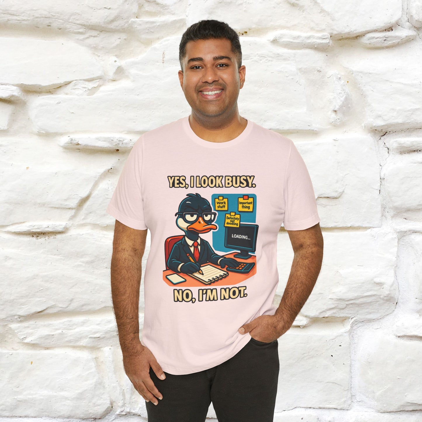 ''Yes, I Look Busy. No I'm Not.''|  Sarcastic Cat T-Shirt | Nunu&Miao Studio