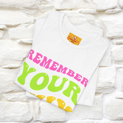 "Remember Your Why" |Cat T-Shirt | Nunu&Miao Studio - Nunu&Miao Studio