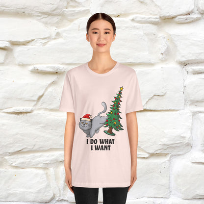 "I Do What I Want" |Funny Cat T-Shirt | Nunu&Miao Studio