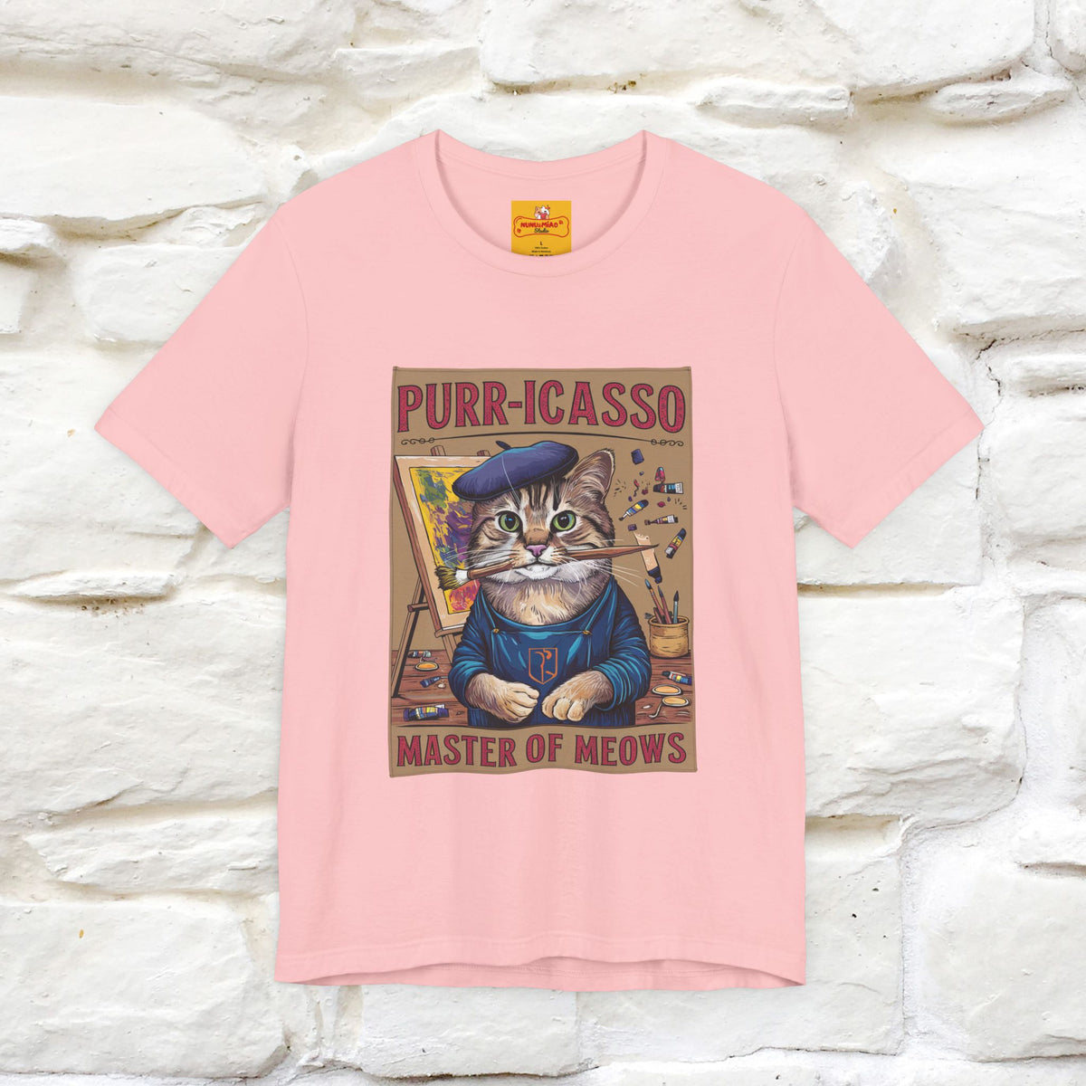 ''Purr-Icasso Masters Of Meows'' | CatT-Shirt | Nunu&Miao Studio