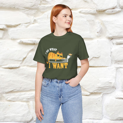 "I Do What I Want" Cat T-Shirt | Nunu & Miao Studio - Nunu&Miao Studio