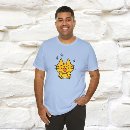 ""It's A Good Day" Cat T-Shirt| Front & Back Design | Nunu&Miao Studio - Nunu&Miao Studio