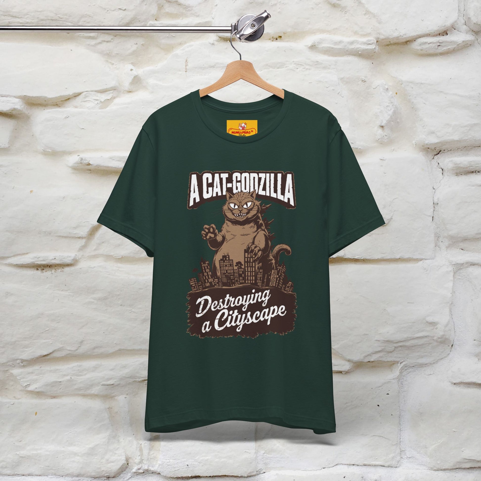 ''A Cat-Godzilla ''| CatT-Shirt | Nunu&Miao Studio - Nunu&Miao Studio