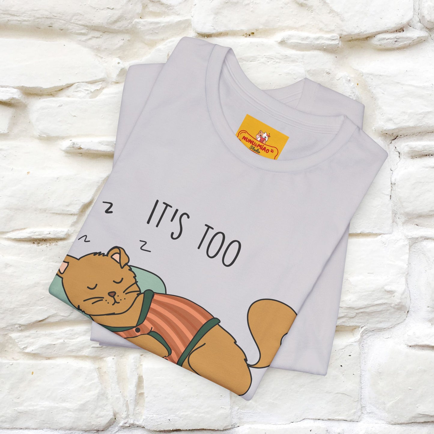 ''It’s Too Peopley Outside'' | Funny Cat T-Shirt | Nunu&Miao Studio - Nunu&Miao Studio