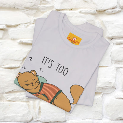 ''It’s Too Peopley Outside'' | Funny Cat T-Shirt | Nunu&Miao Studio - Nunu&Miao Studio