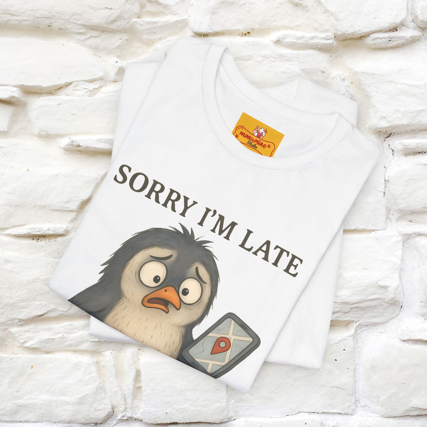 "Sorry I am Late, I was Dilly Dallying" Funny T-shirt |Nunu&Miao Studio - Nunu&Miao Studio