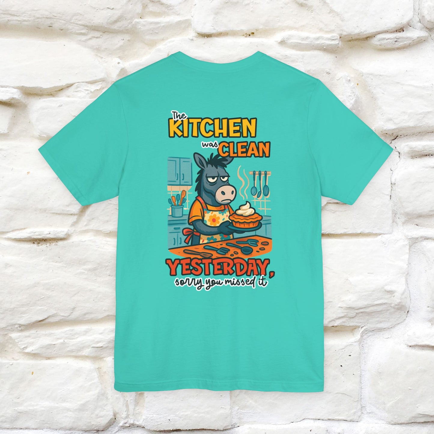 "The Kitchen Was Clean... " |Funny T-Shirt | Nunu&Miao Studio - Nunu&Miao Studio