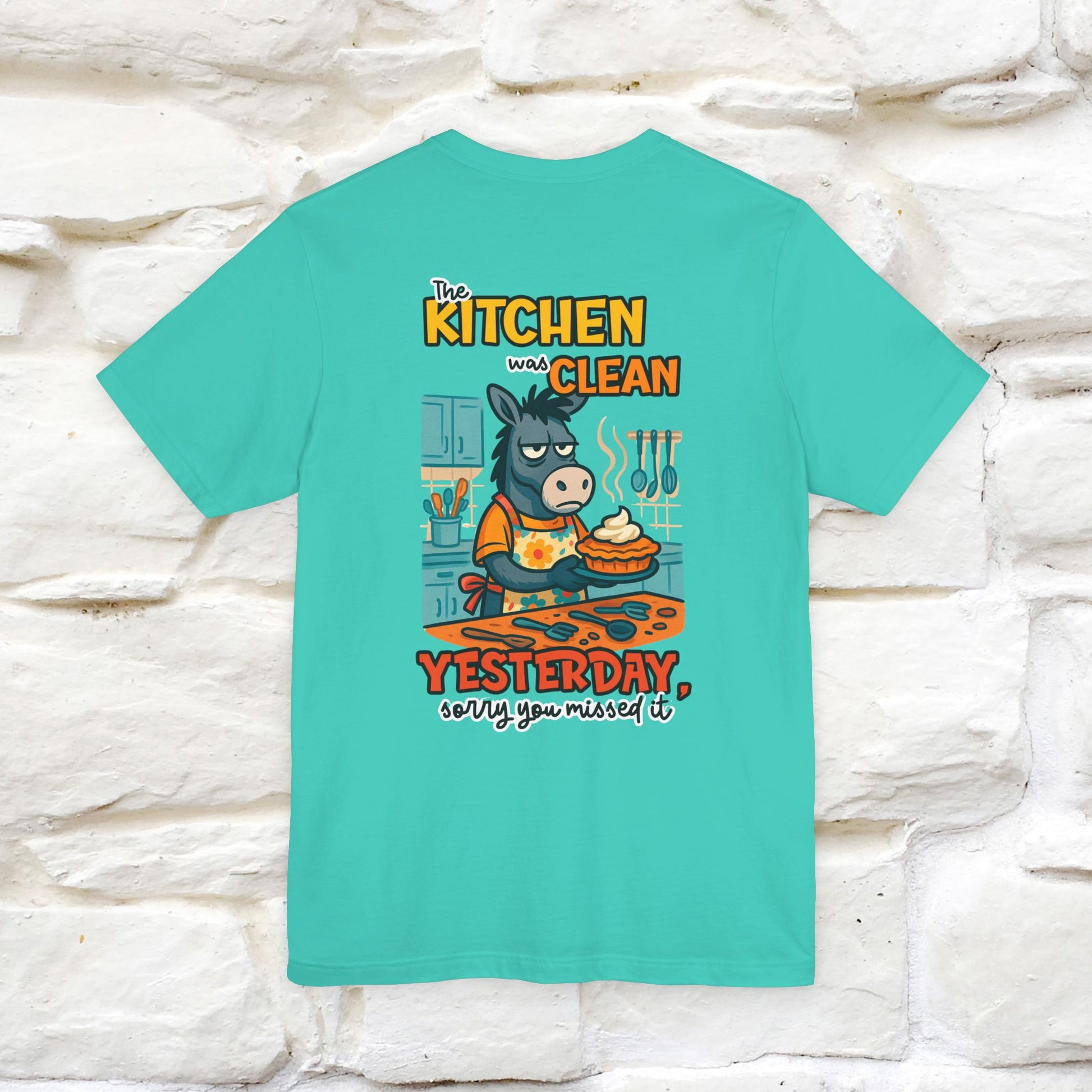"The Kitchen Was Clean... " |Funny T-Shirt | Nunu&Miao Studio - Nunu&Miao Studio