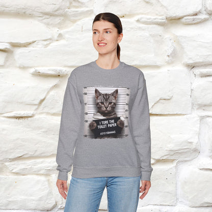 "I Tore The Toilet Paper.'' |Cat Sweatshirt | Nunu&Miao Studio
