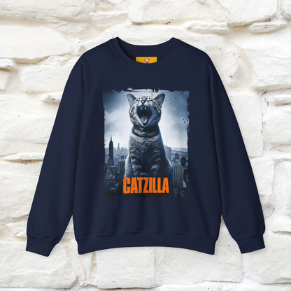 "Catzilla'' |Cat Sweatshirt | Nunu&Miao Studio