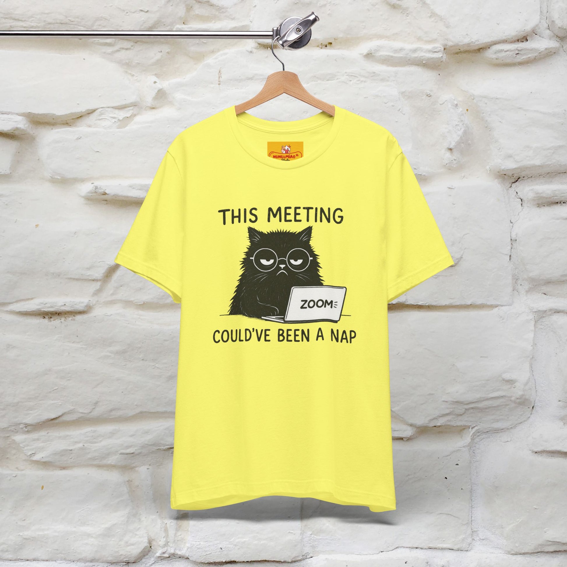 "This Meeting Could've Been a Nap" | Sarcastic Cat T-Shirt | Nunu&Miao Studio - Nunu&Miao Studio