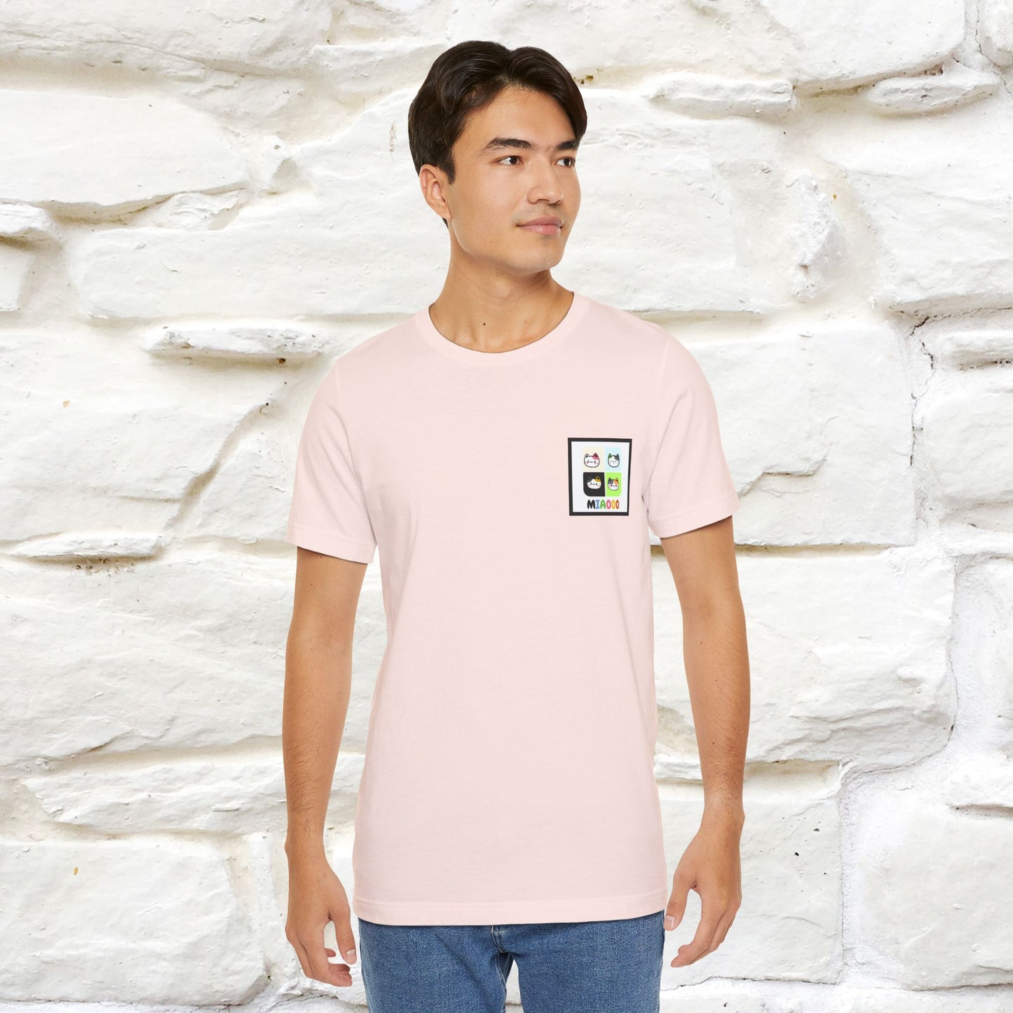 “Miaooo” | Cat T-Shirt | Front & Back Design | Nunu&Miao Studio