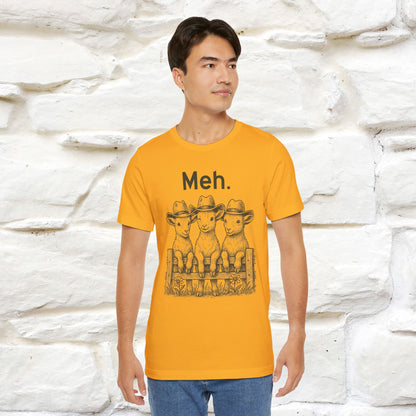 "Meh" Cute T-shirt |Nunu&Miao Studio - Nunu&Miao Studio