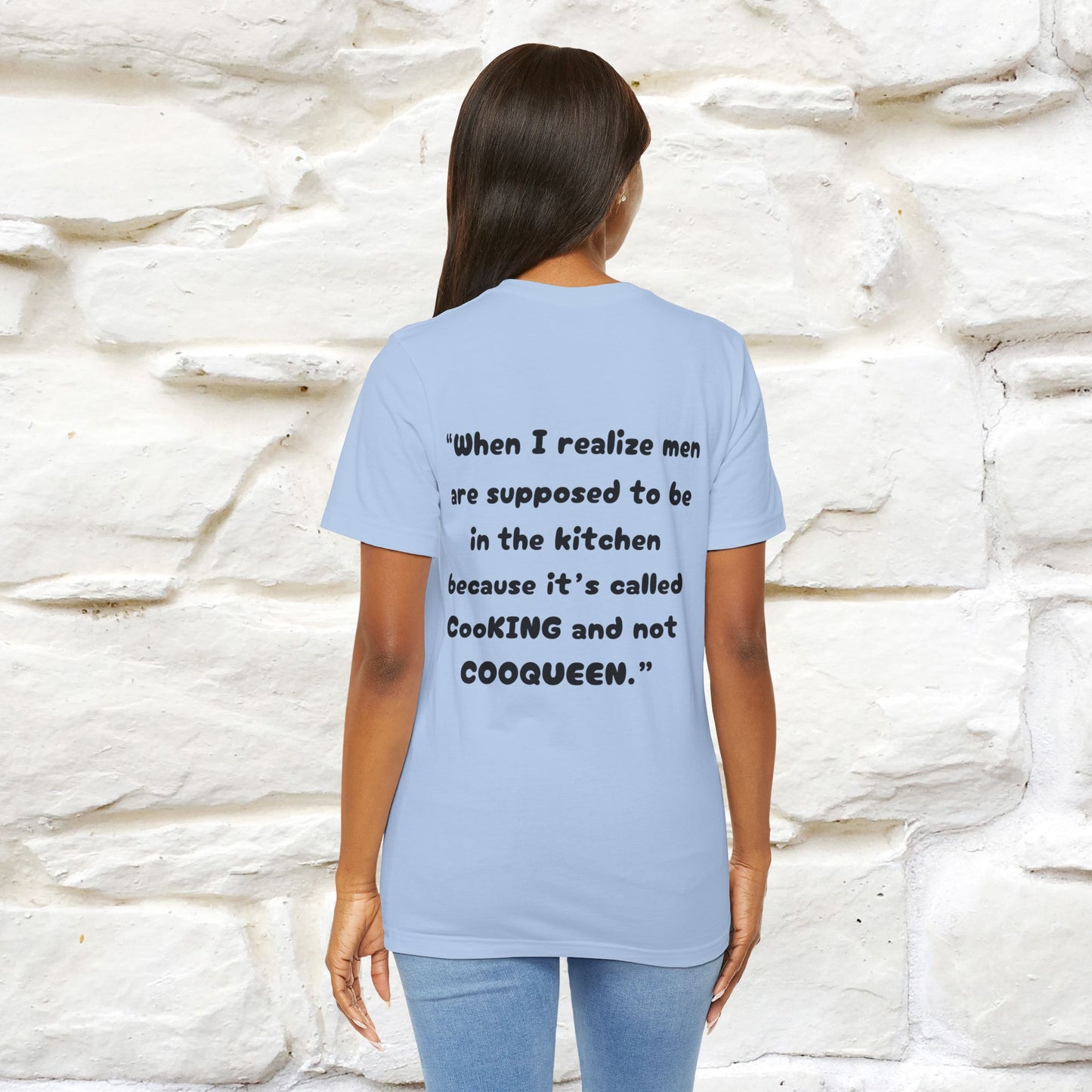 ’“When I realize men are ...." Funny Cat T-Shirt | Nunu&Miao Studio