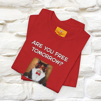 “Are You Fee Tomorrow?” | Cat T-Shirt | Nunu&Miao Studio