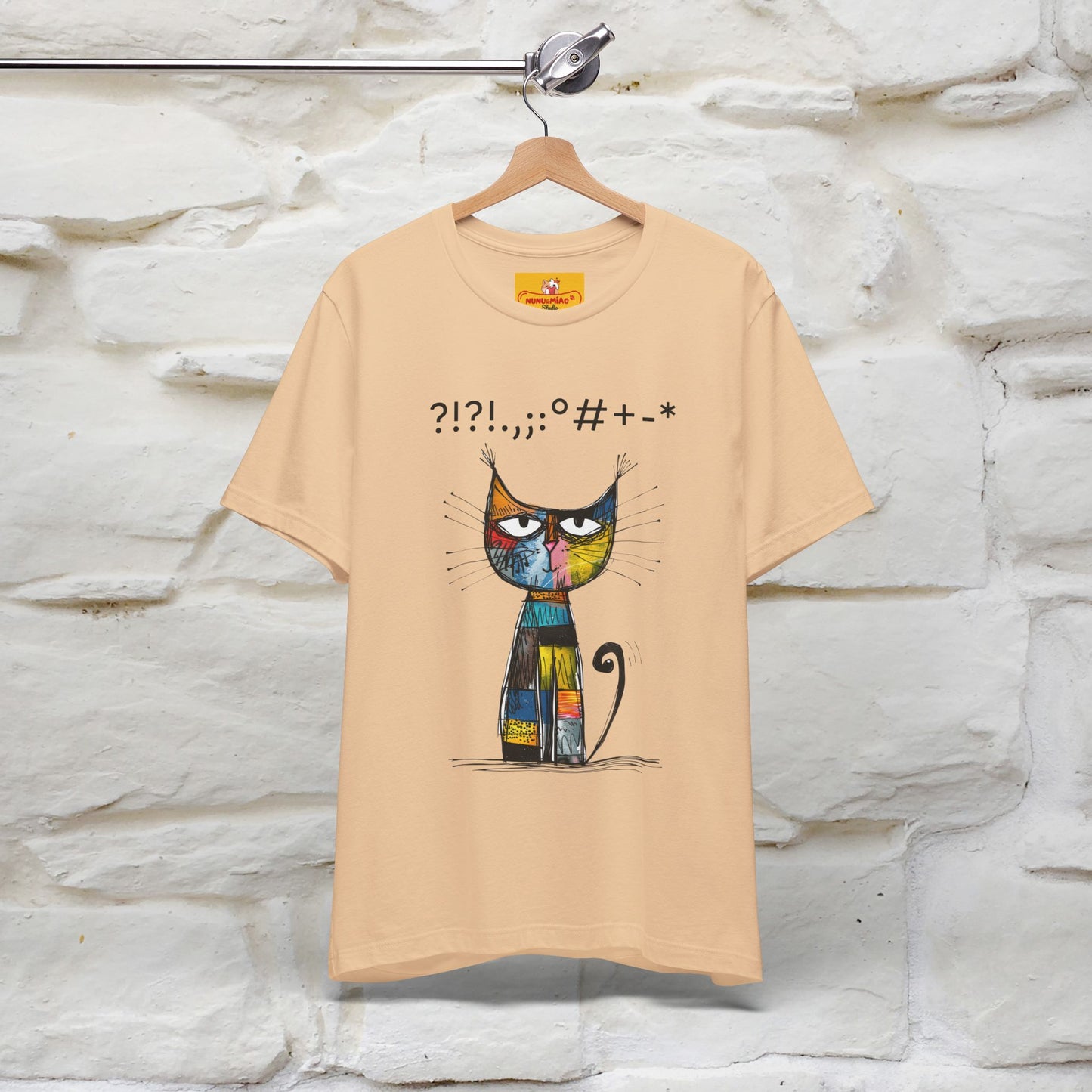 "Enigma" Cat T-shirt |Nunu&Miao Studio - Nunu&Miao Studio