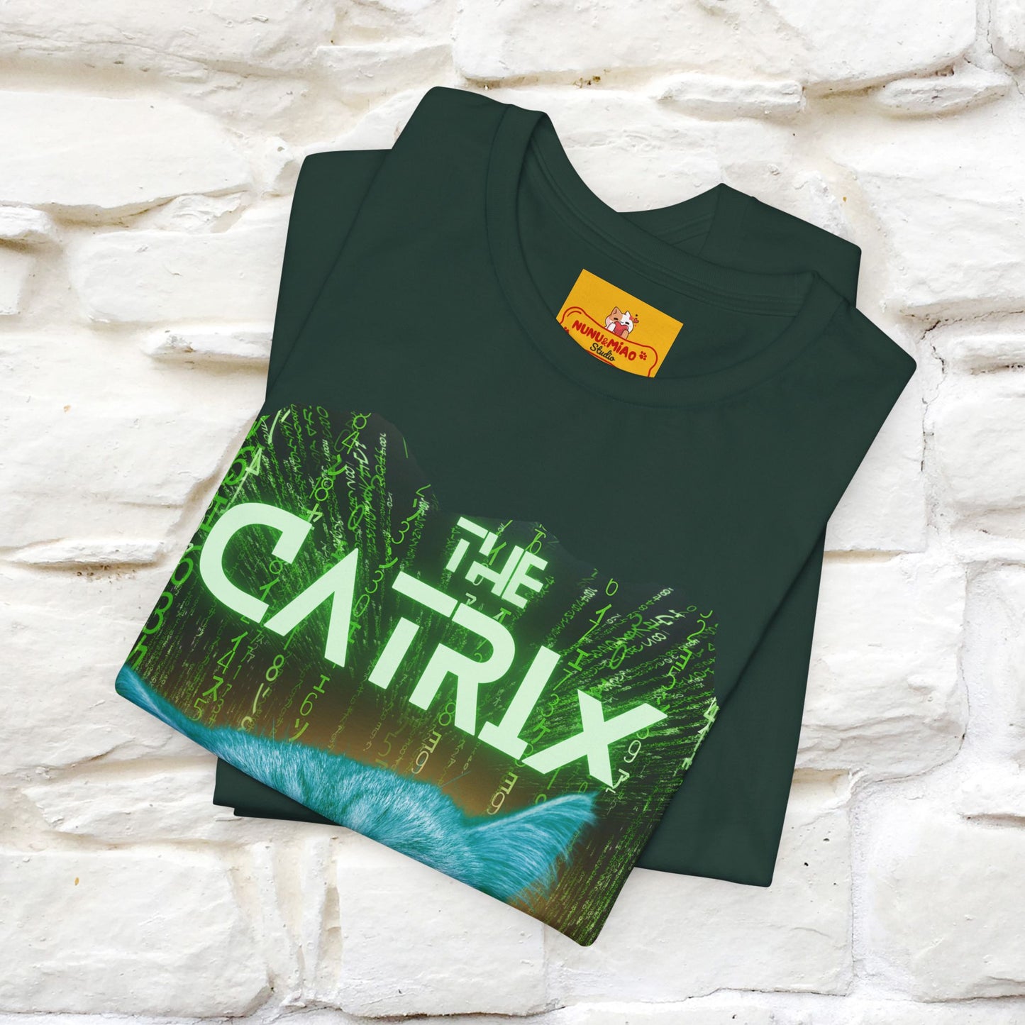 ''The Catrix: What Will You Choose?'' Cat T-Shirt | Nunu&Miao Studio - Nunu&Miao Studio