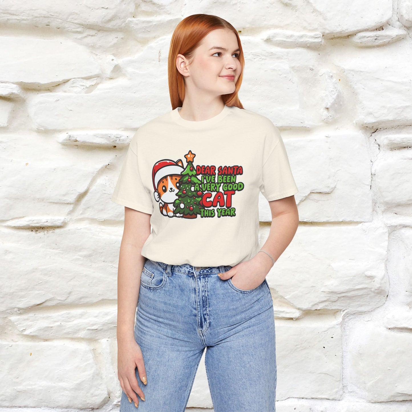 “Dear Santa, I'v Been a Very Good Cat..” | Cat T-Shirt | Nunu&Miao Studio