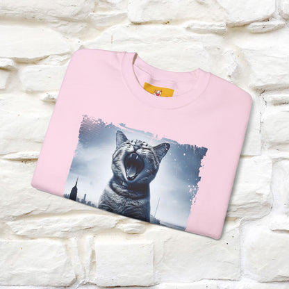 "Catzilla'' |Cat Sweatshirt | Nunu&Miao Studio