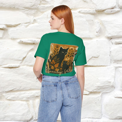 "Spooky Vibes" Cat T-shirt |Nunu&Miao Studio - Nunu&Miao Studio