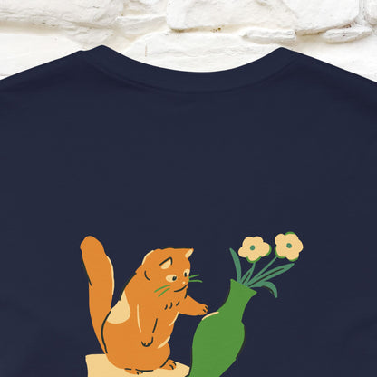 "I'm Not Messy .. " Cat T-Shirt | Front & Back Design | Nunu&Miao Studio - Nunu&Miao Studio