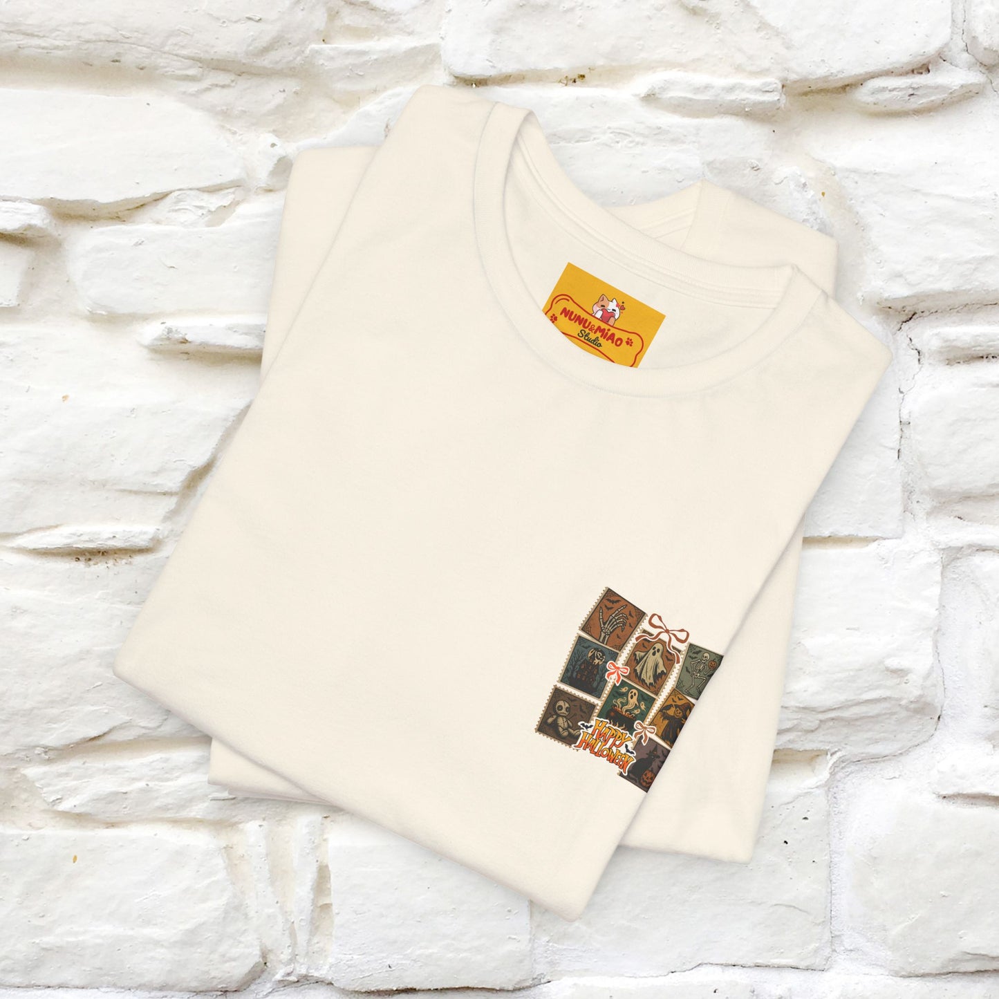 "Spooky Vibes" Cat T-shirt |Nunu&Miao Studio - Nunu&Miao Studio