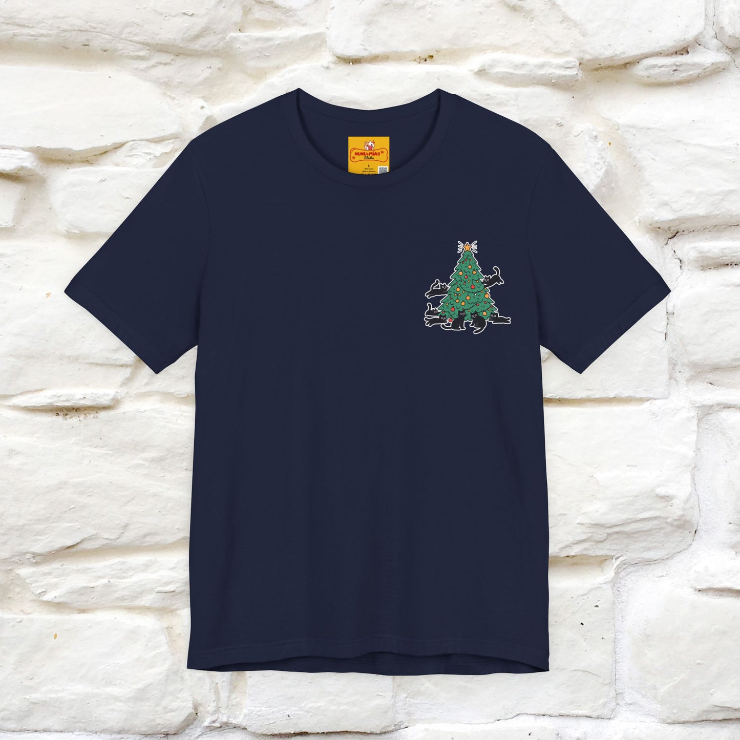 “Cat Christmas Tree” | Cat T-Shirt | Nunu&Miao Studio