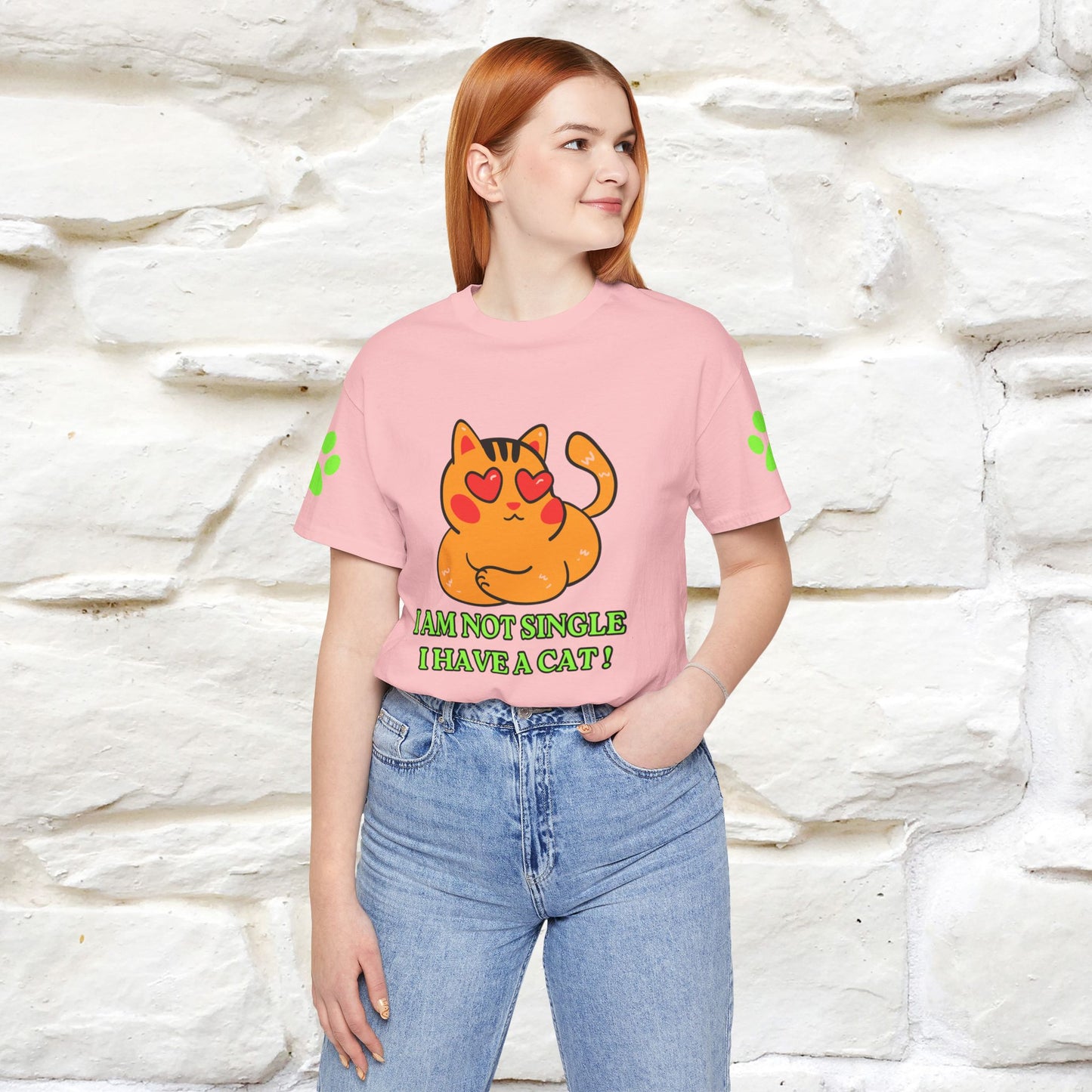 ''I’m Not Single, I Have a Cat'' |Cat Shirt | Nunu&Miao Studio - Nunu&Miao Studio