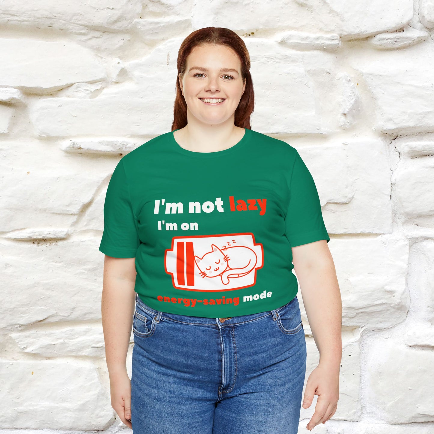 ''I am Not Lazy...'' Cat T-Shirt | Nunu&Miao Studio - Nunu&Miao Studio