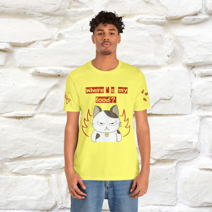 ''Where Is My ....?"  Cat T-shirt| Nunu&Miao Studio - Nunu&Miao Studio