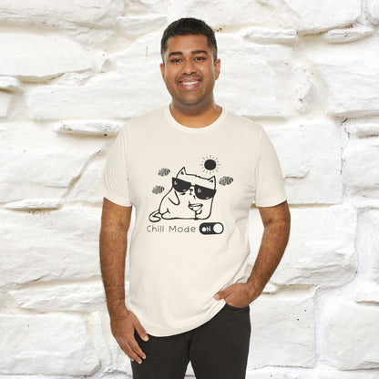 ''Chill Mode on'' Cat T-Shirt | Nunu&Miao Studio