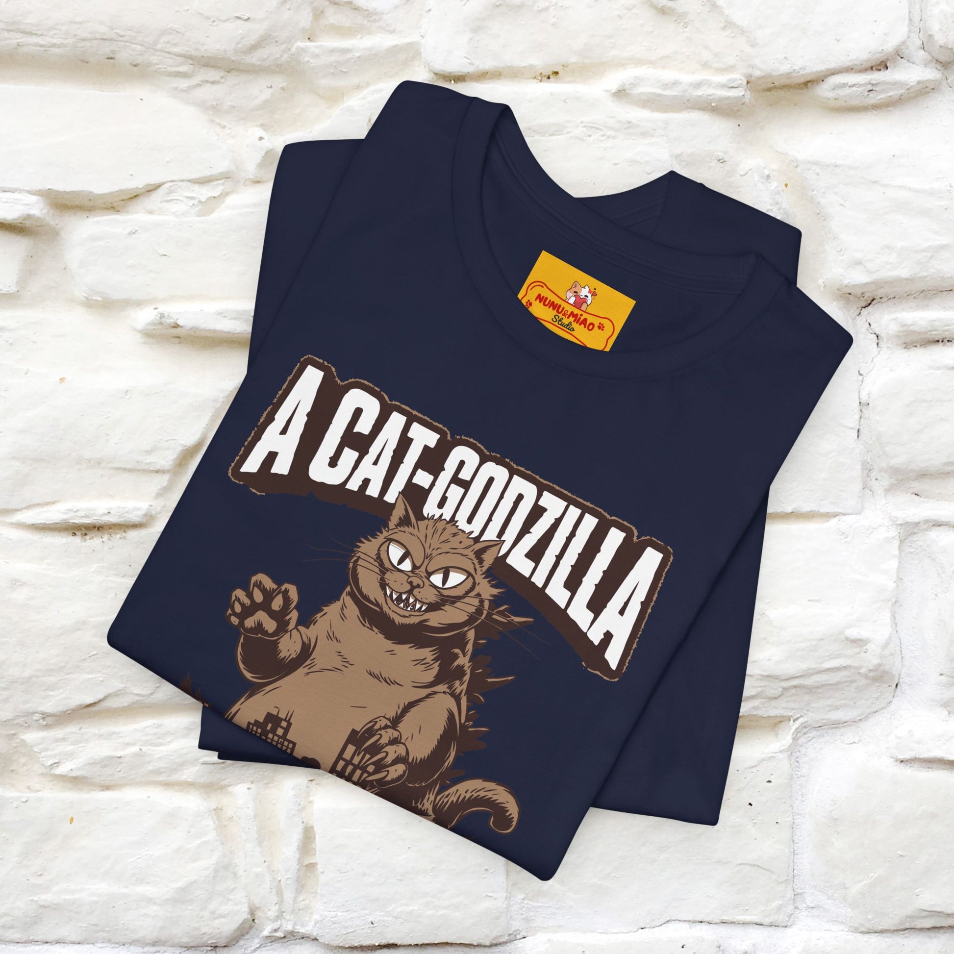 ''A Cat-Godzilla ''| CatT-Shirt | Nunu&Miao Studio - Nunu&Miao Studio
