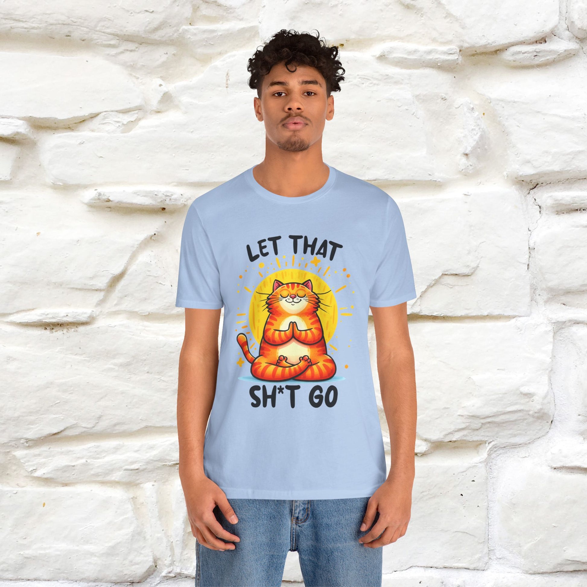 "Let That Sh*t Go" Cat T-shirt |Nunu&Miao Studio - Nunu&Miao Studio