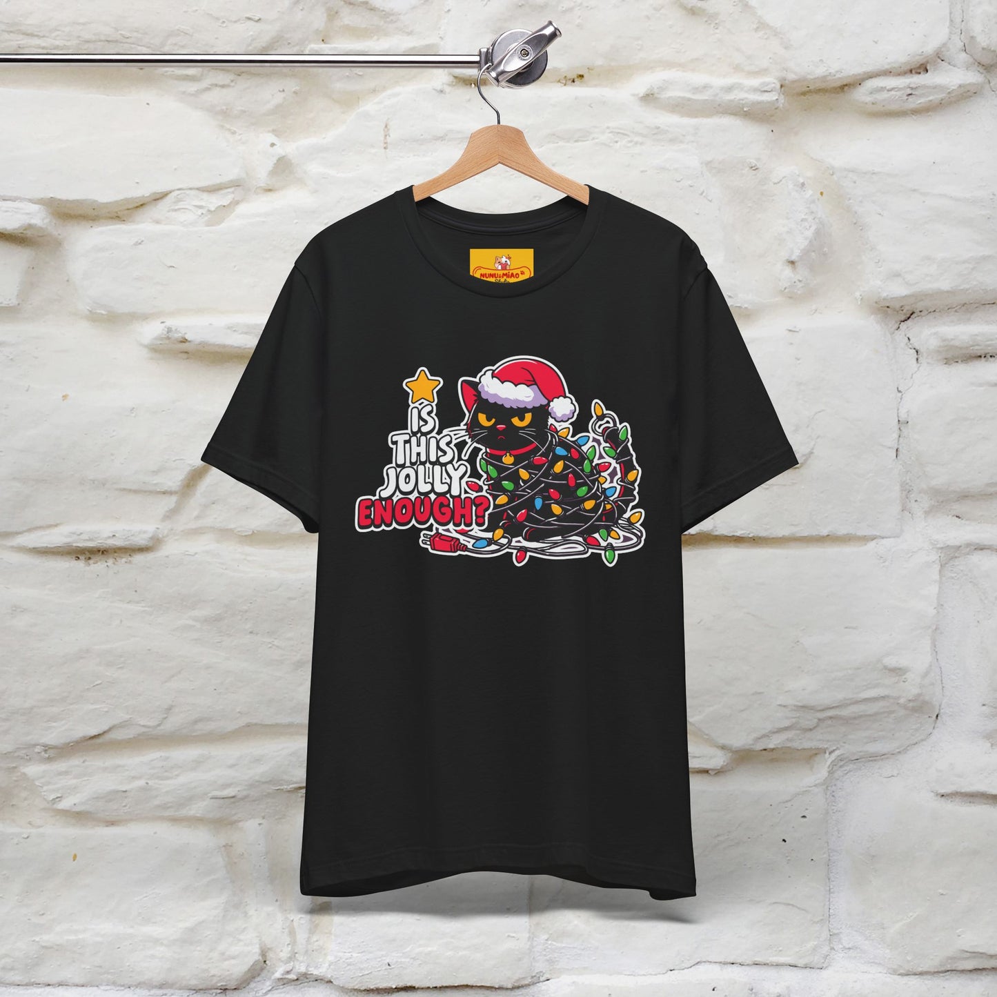 “Is This Jolly Enough?” | Cat T-Shirt | Nunu&Miao Studio
