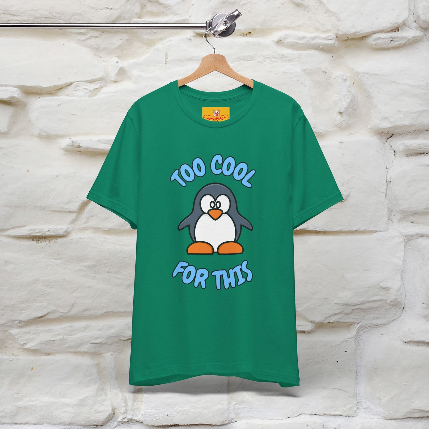 ''Too Cool For This" |Cat T-Shirt | Nunu&Miao Studio - Nunu&Miao Studio