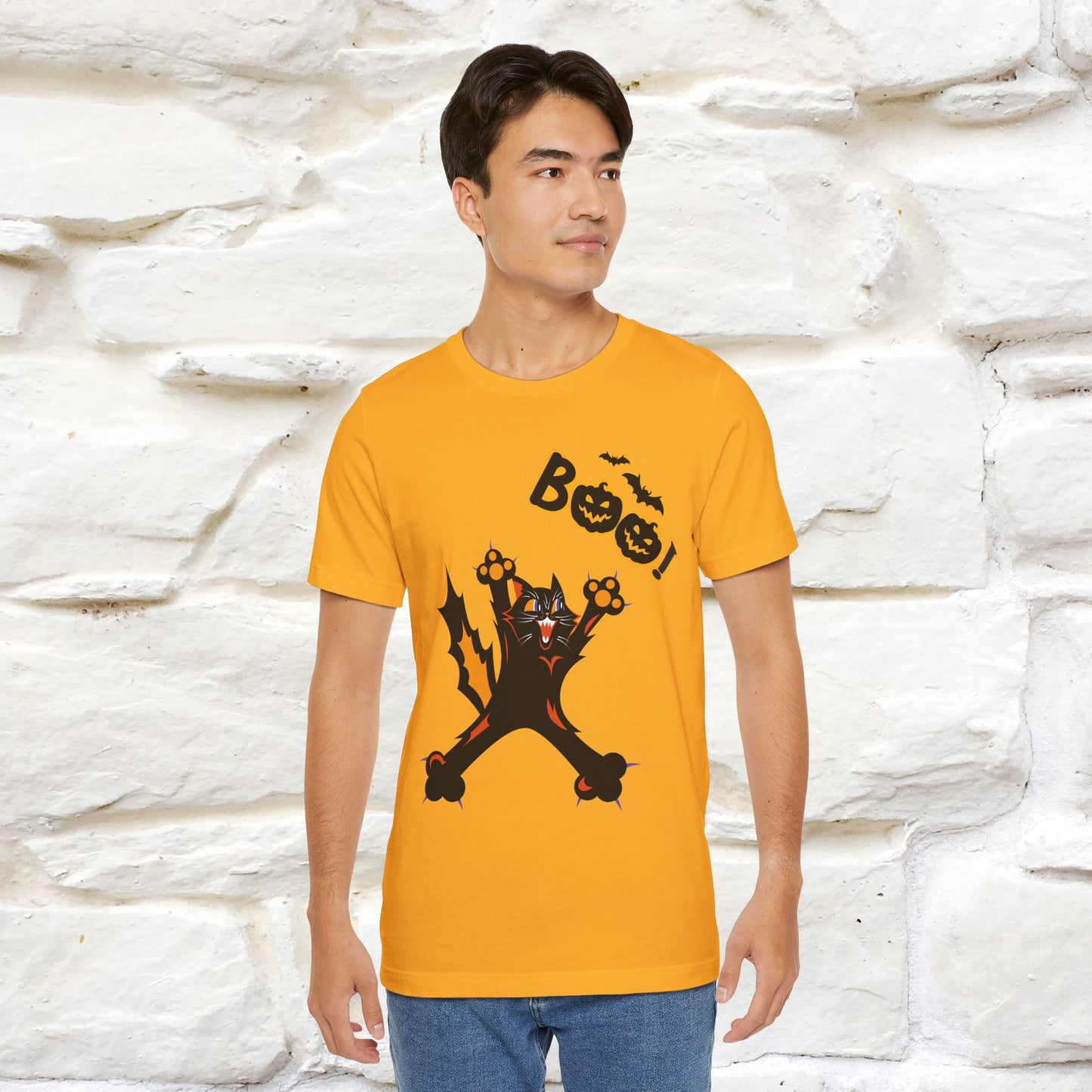 "Boo" Cat  T-shirt |Nunu&Miao Studio - Nunu&Miao Studio