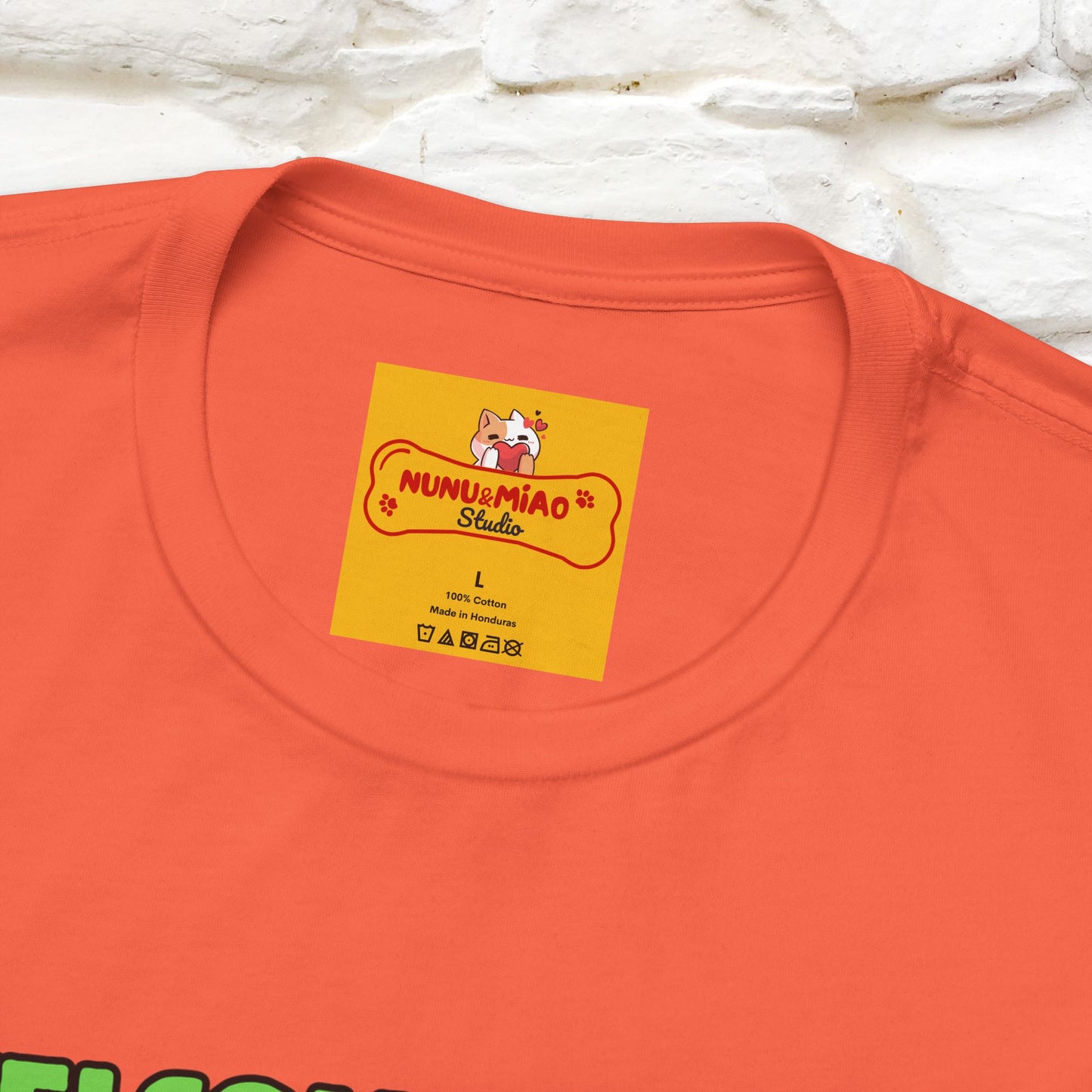 "Welcome To The Bathroom..."Funny  Cat T-shirt |Nunu&Miao Studio - Nunu&Miao Studio