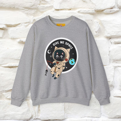 ''Give Me Space'' |Cat Sweatshirt | Nunu&Miao Studio