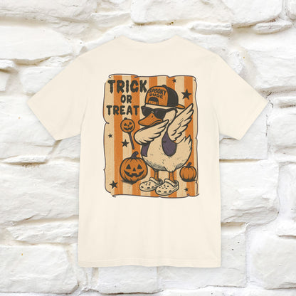 "Trick or Treat" Funny Halloween T-shirt |Nunu&Miao Studio - Nunu&Miao Studio