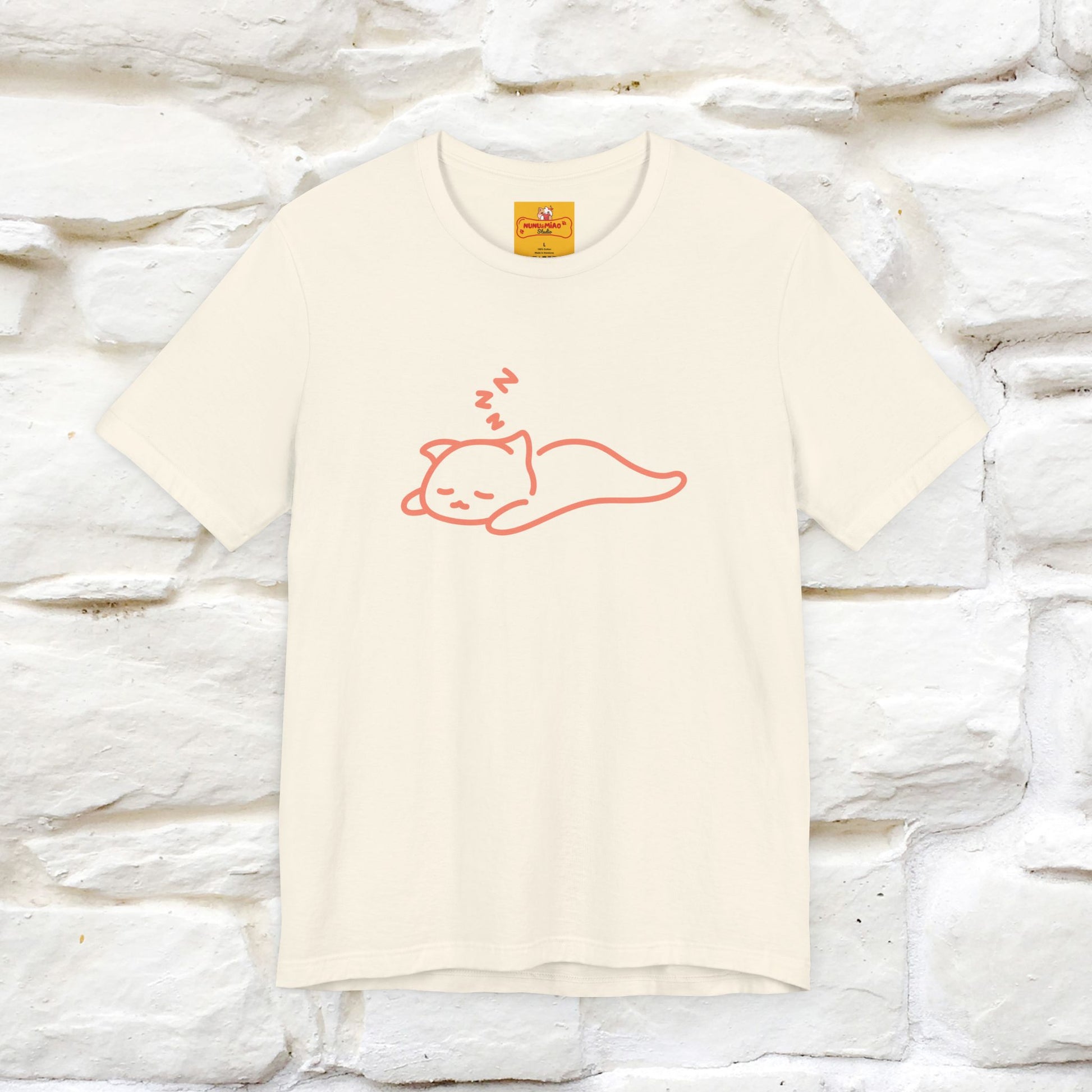 ''You Gotta Keep Going To Keep Growing" Cat T-Shirt| Front & Back Design | Nunu&Miao Studio - Nunu&Miao Studio