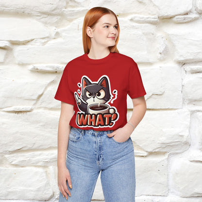 ''What !'' | Cat T-Shirt  | Nunu&Miao Studio - Nunu&Miao Studio
