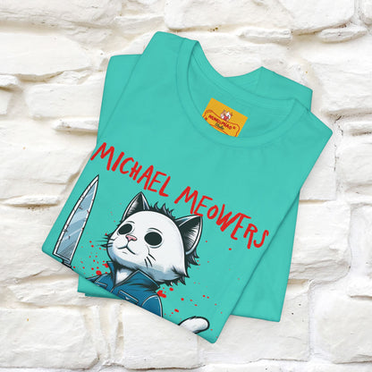 ''Michael Meowers'' Cat T-Shirt |  | Nunu&Miao Studio - Nunu&Miao Studio