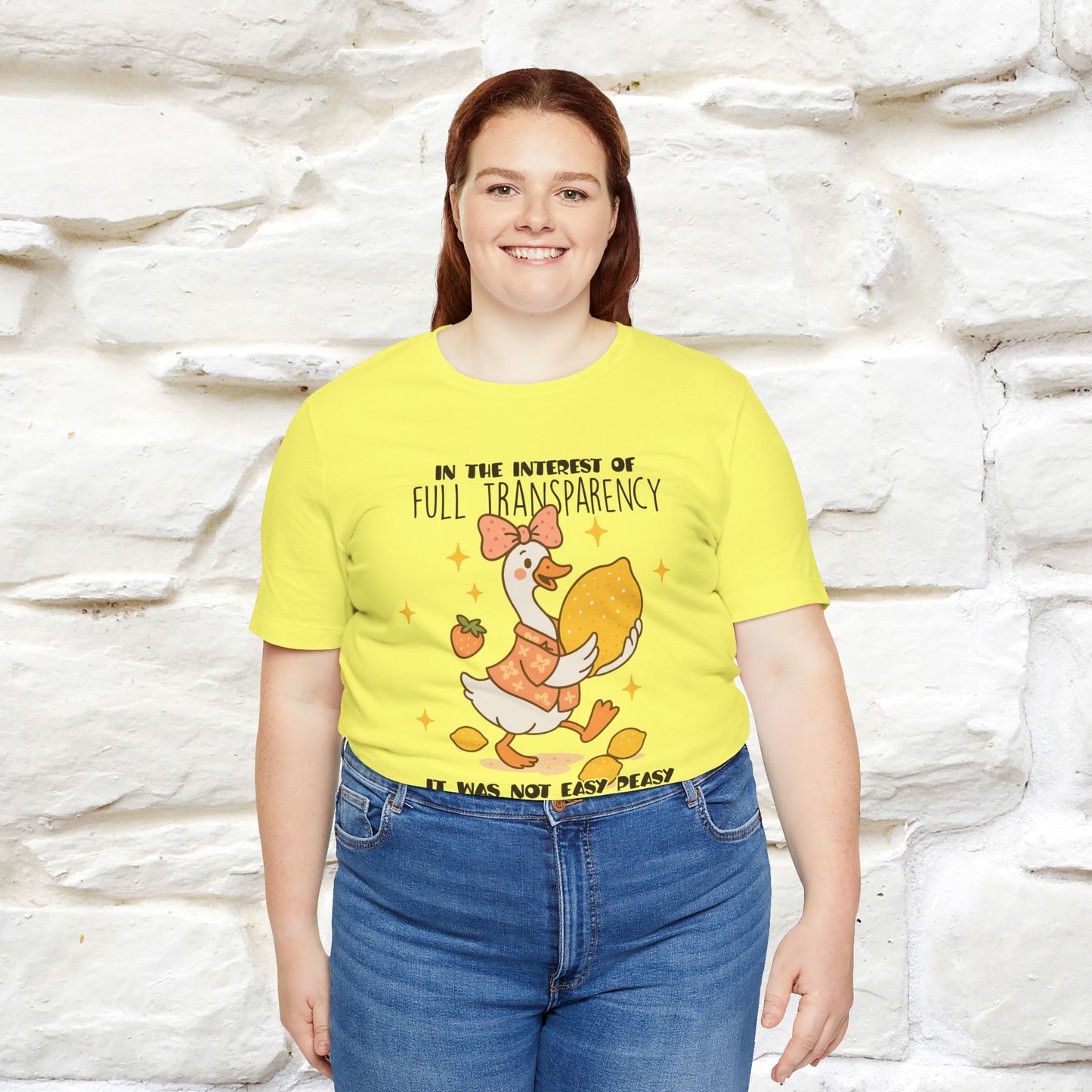 "It Was Not Easy Peasy" Funny T-shirt |Nunu&Miao Studio - Nunu&Miao Studio