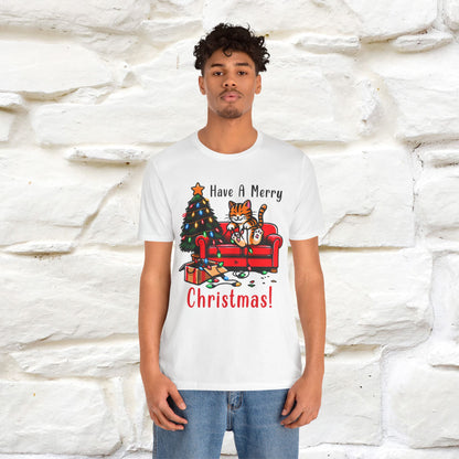 "Have A Merry..." |Funny Cat  T-Shirt | Nunu&Miao Studio
